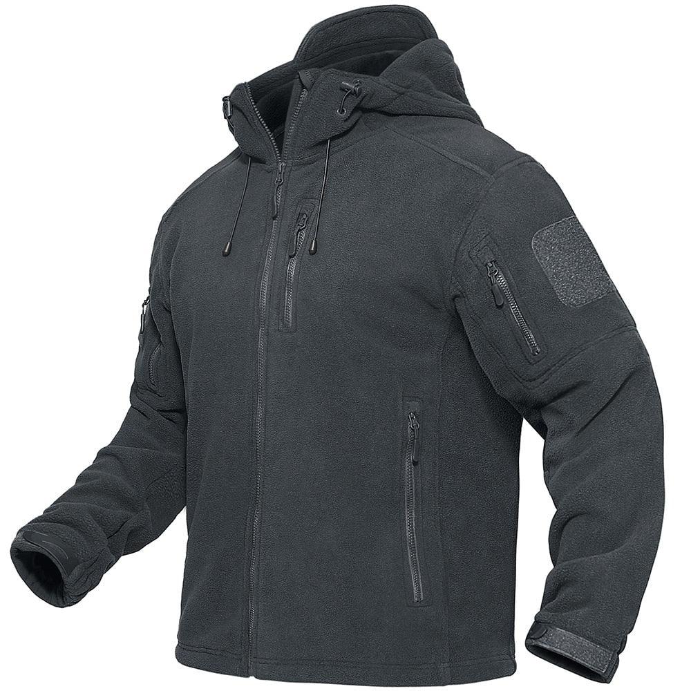 Men's Waterproof Tactical Fleece Work Jacket