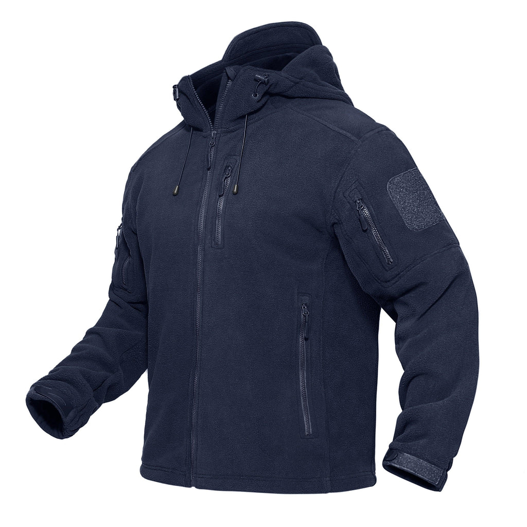 Men's Waterproof Tactical Fleece Work Jacket