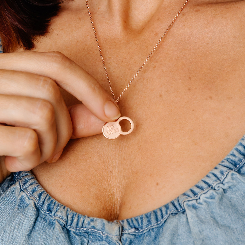 Empty Tomb Pendant Necklace