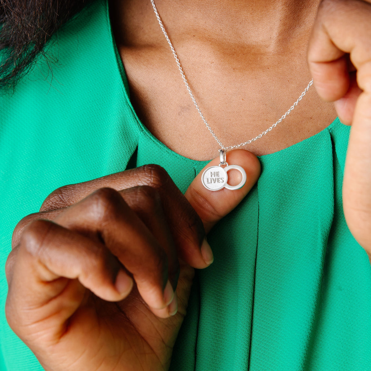Empty Tomb Pendant Necklace