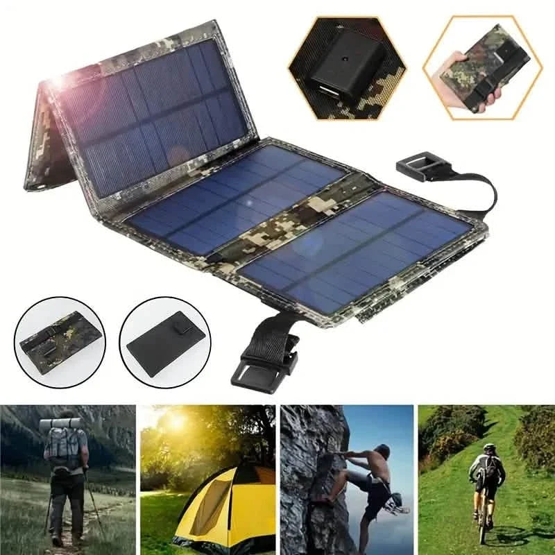 Foldable USB Solar Panel